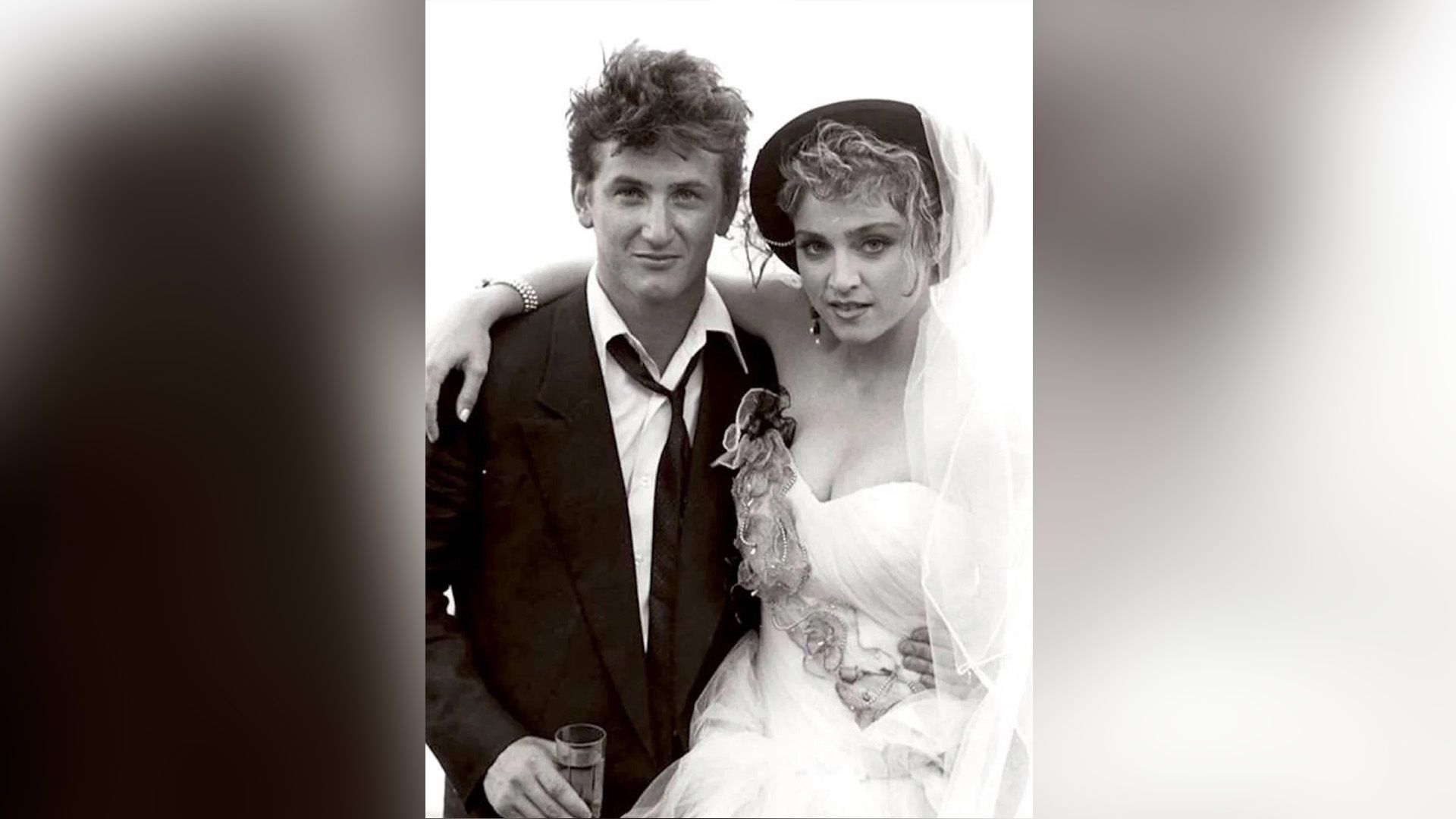 Foto del matrimonio di Sean Penn e Madonna