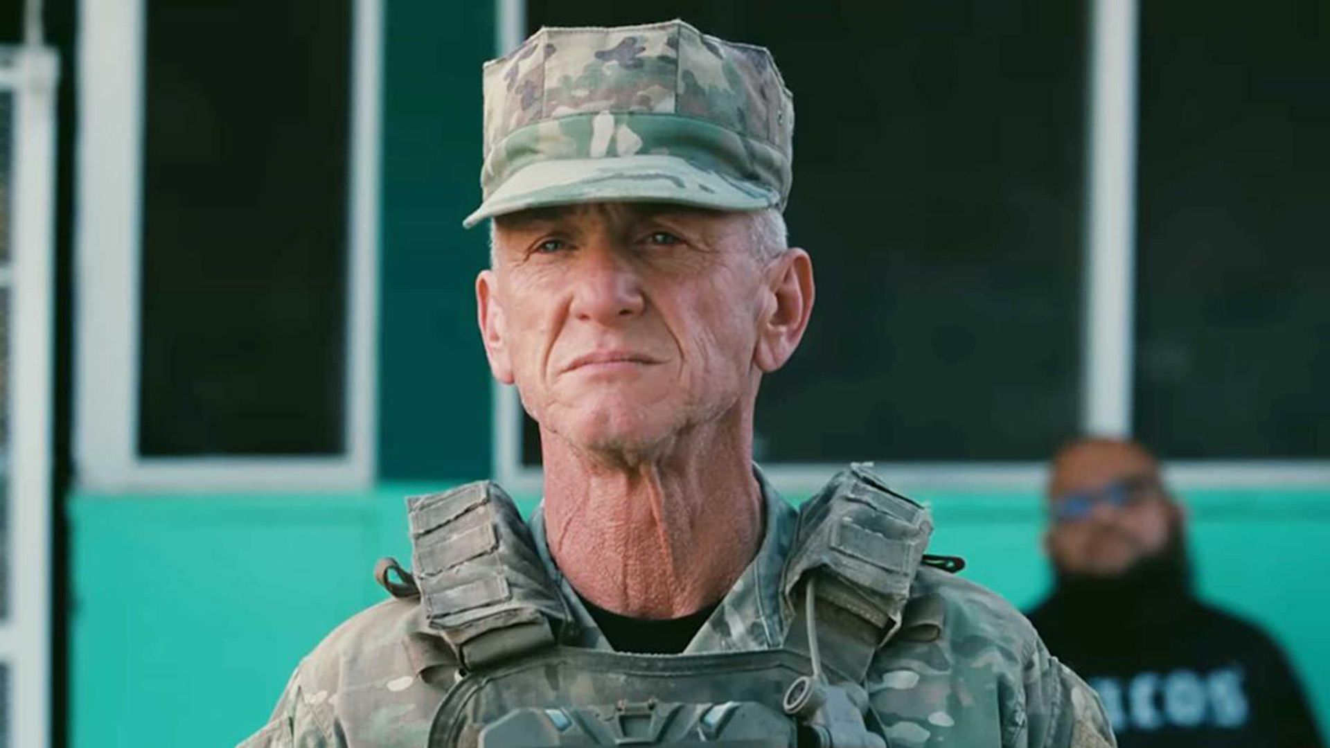Sean Penn in uniforme militare