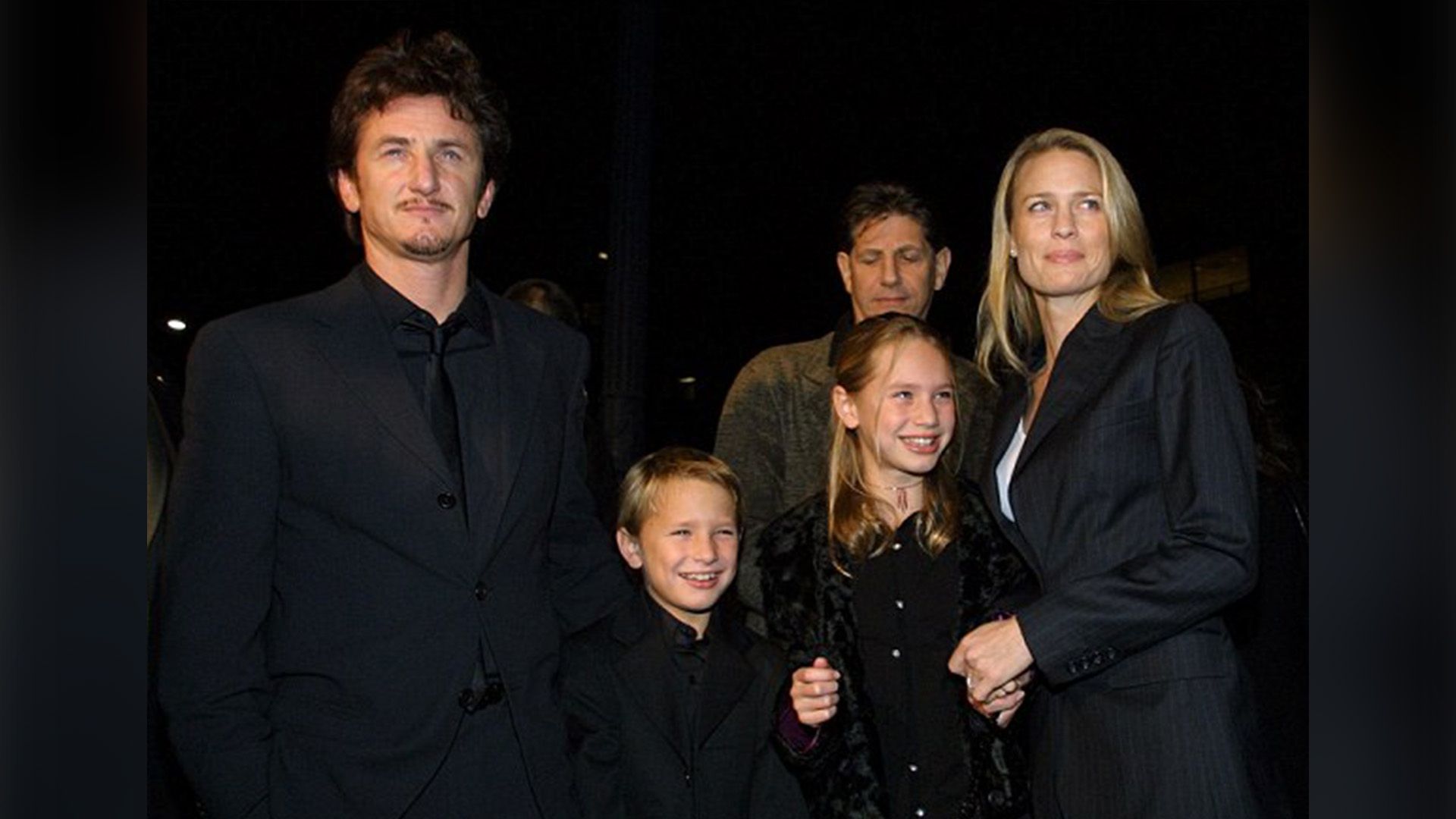 Sean Penn, Robin Wright e i loro figli