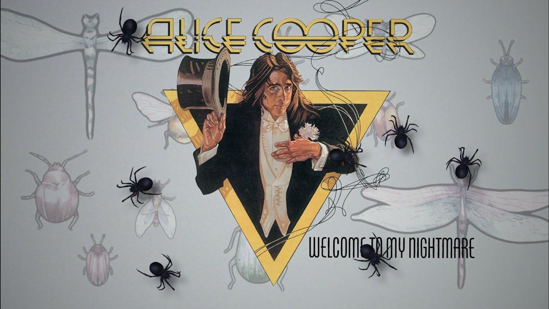 La copertina dell'album Welcome to My Nightmare di Alice Cooper