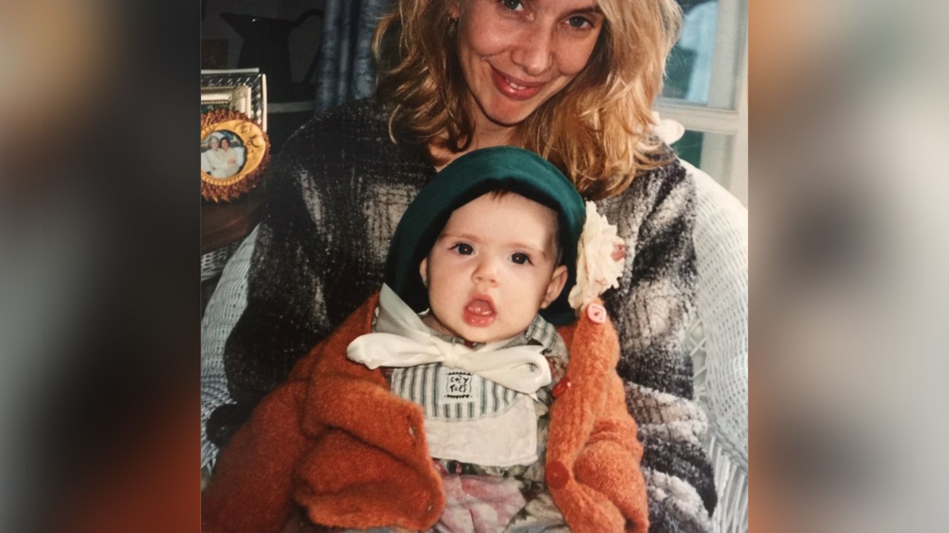La piccola Zoe Bleu con sua madre, l'attrice Rosanna Arquette