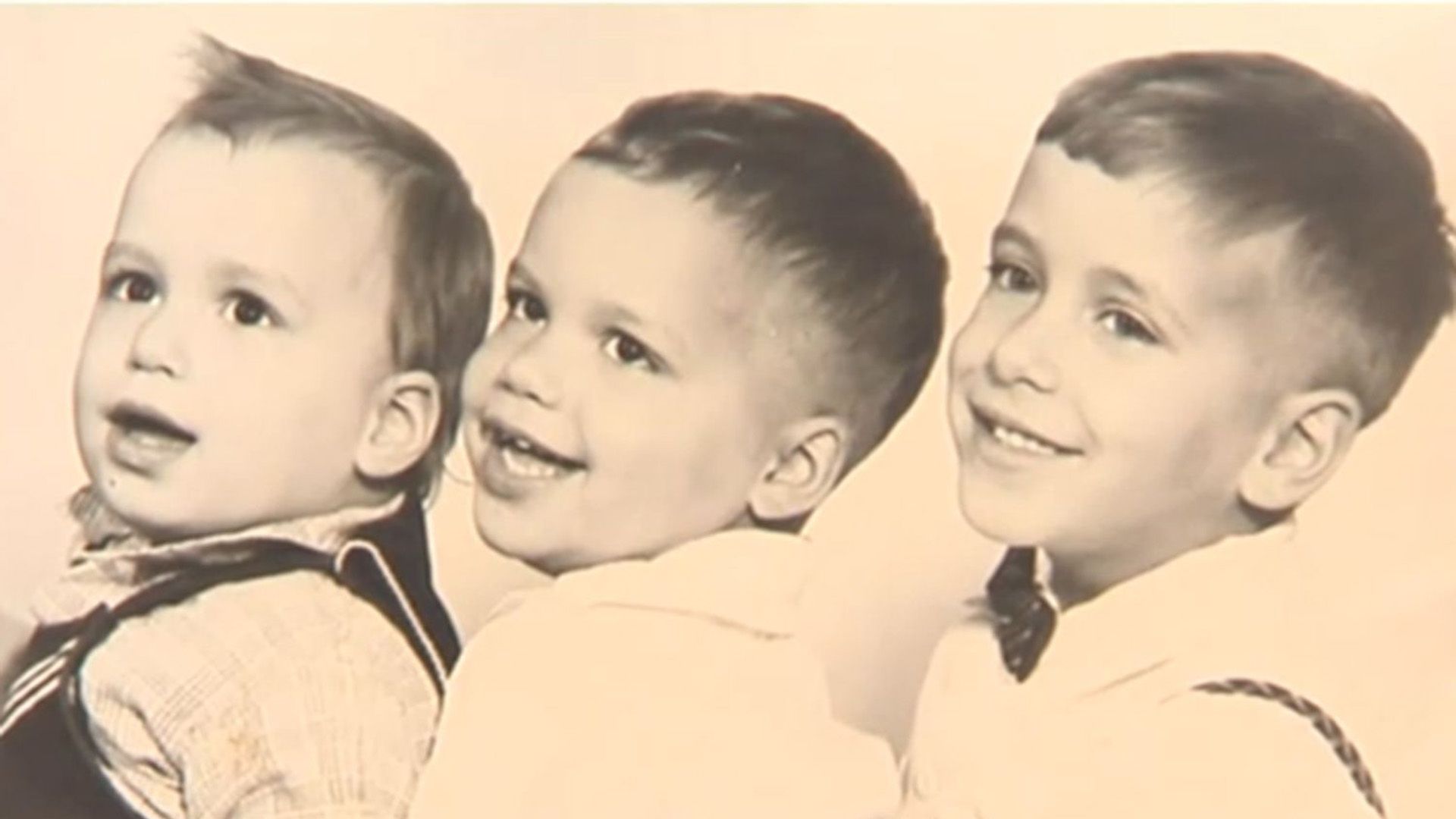 Robert Francis Prevost e i suoi fratelli nell'infanzia