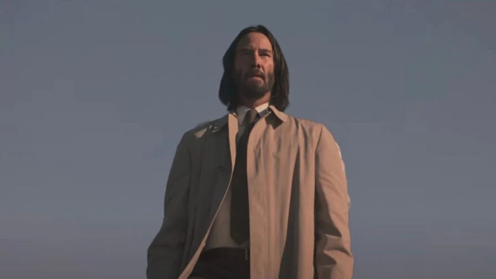 Keanu Reeves come un angelo che ha perso le sue ali