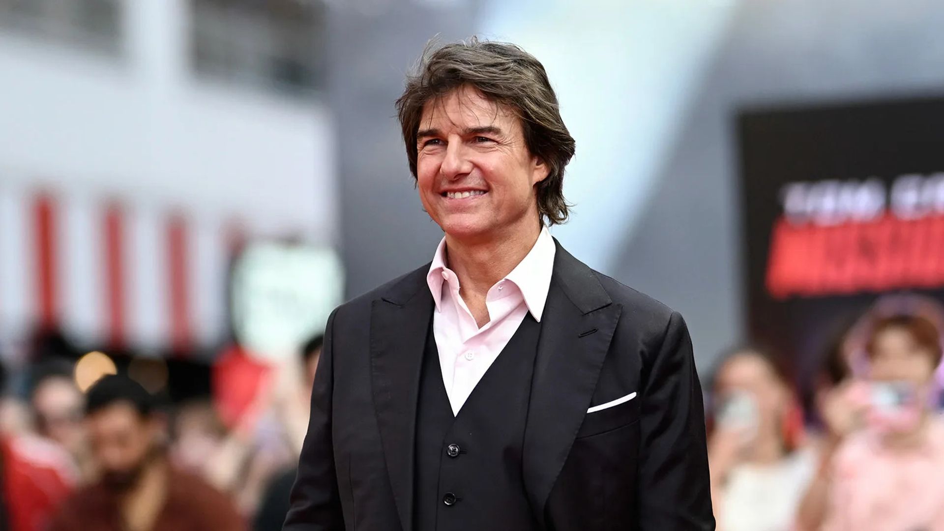Tom Cruise alla premiere di un altro Mission
