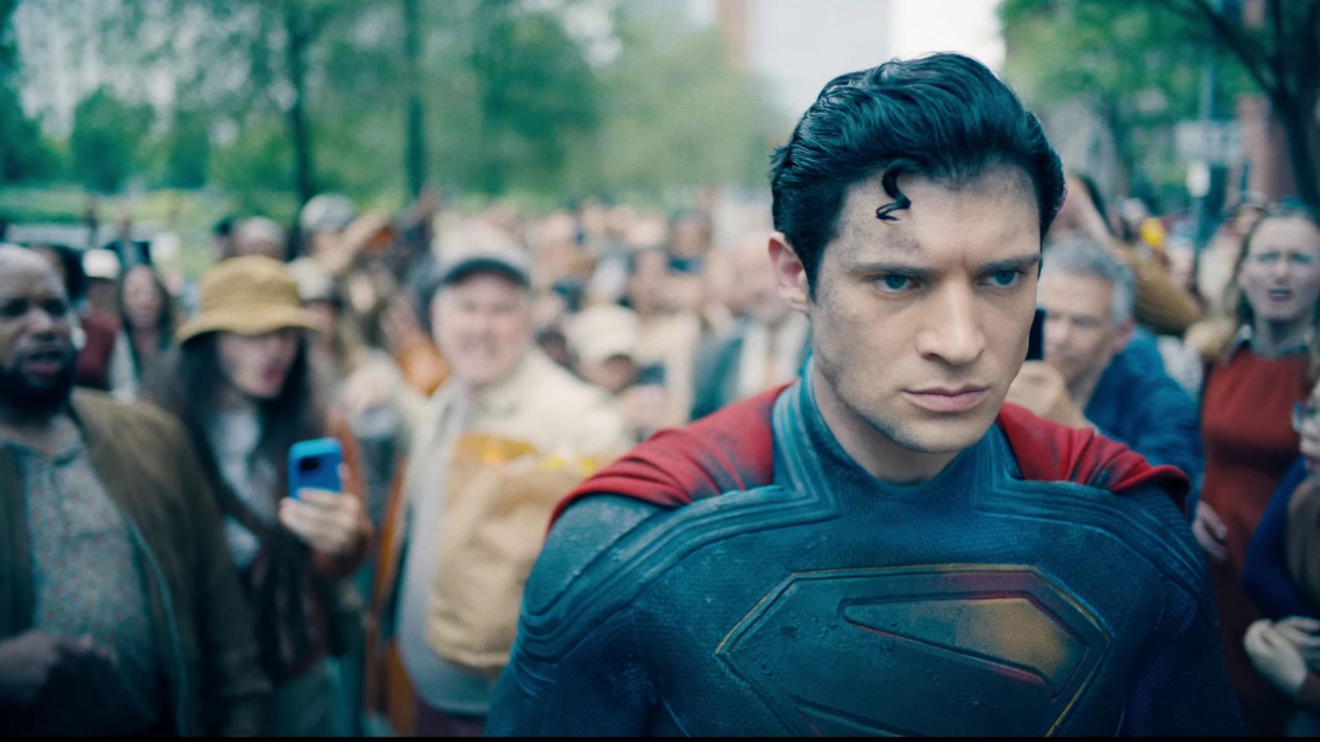 Una scena del film "Superman"