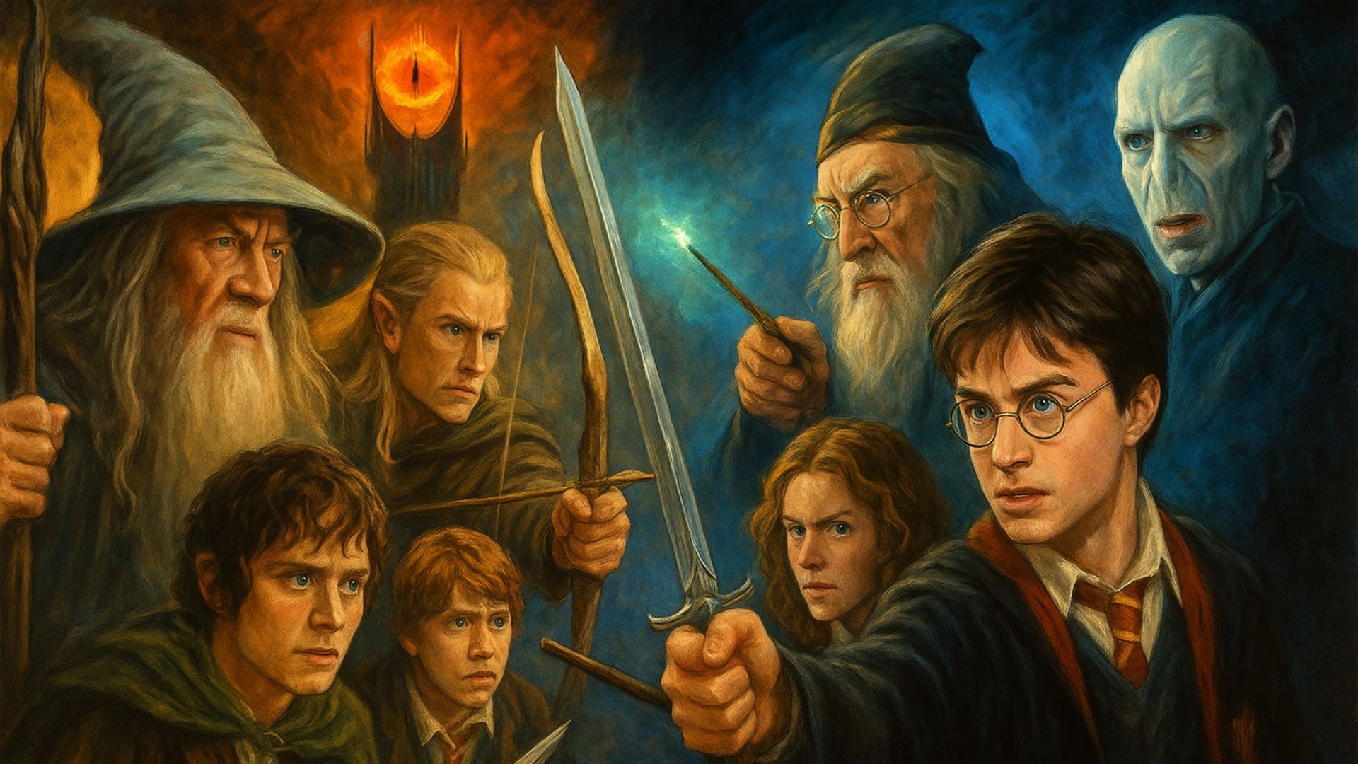 L'IA Confronta Harry Potter e Il Signore degli Anelli e Finalmente Stabilisce Quale Saga È Davvero Migliore