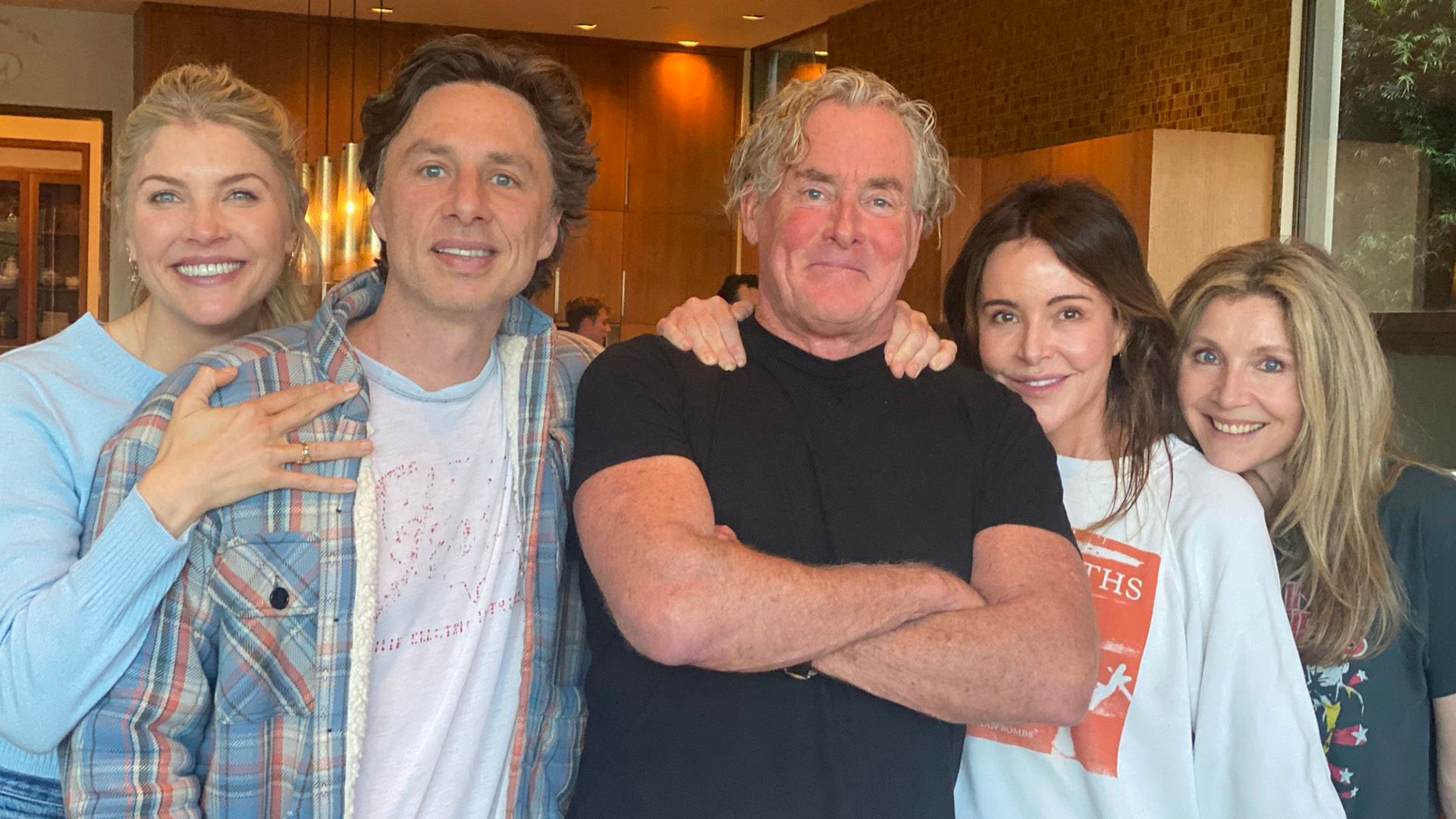 John C. McGinley e il cast di Scrubs nel 2024